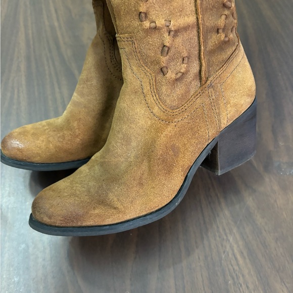 Carlos by Carlos Santana Noble over the knee tan suede boot 7 - Picture 13 of 16